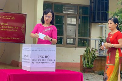 Trao Đi Yêu Thương: Nghĩa cử cao đẹp của đại Gia Đình Trường Trần Quốc Toản hướng Về Khúc Ruột Miền Trung ❤️